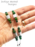 Imperial Jade Eyeglass Chain