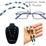 Imperial Jade Eyeglass Chain