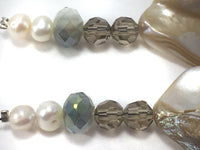 Pearl & Opalescent Shell Eyeglass Chain