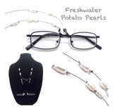 Freshwater Potato Pearl Eyeglass Chain