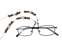Tiger Eye Chip Eyeglass Chain
