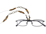 Tiger Eye (faceted) Eyeglass Chain