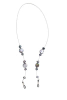 Grey Pearl Eyeglass Chain