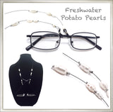 Freshwater Potato Pearl Eyeglass Chain